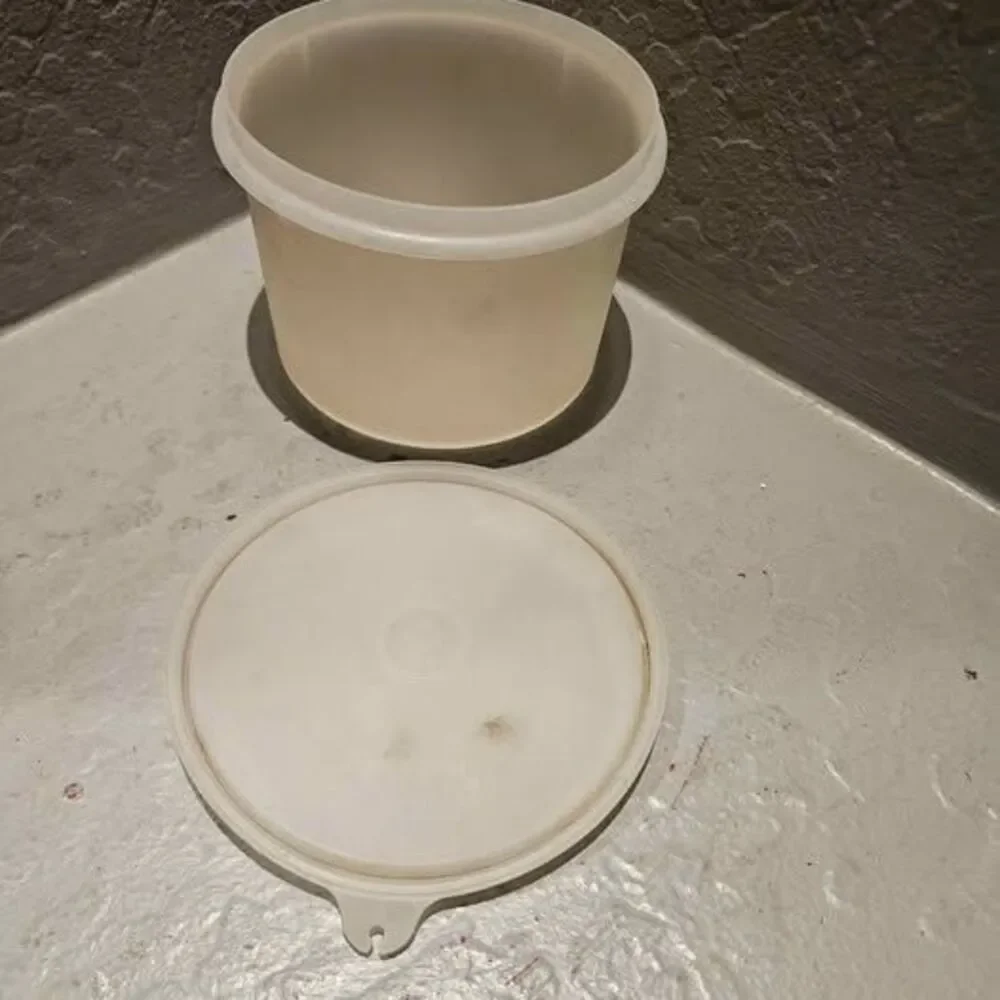 Vintage Tupperware Canister with Lid